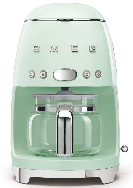 картинка SMEG DCF02PGEU Капельная кофеварка, пастельный зеленый от магазина SEFI