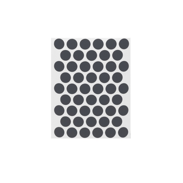 картинка Заглушка самоприлипающая к конфирматам антрацит (PC 2546) (1л=50шт) Pacific от магазина SEFI