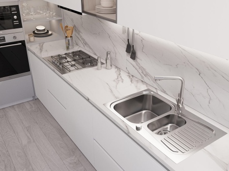 картинка Мойка Oulin 359S, поверхность сатин от магазина SEFI