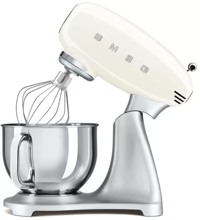картинка Планетарный миксер Smeg SMF02CREU магазин SEFI являющийся официальным дистрибьютором в России  картинка Планетарный миксер Smeg SMF02CREU от магазина SEFI