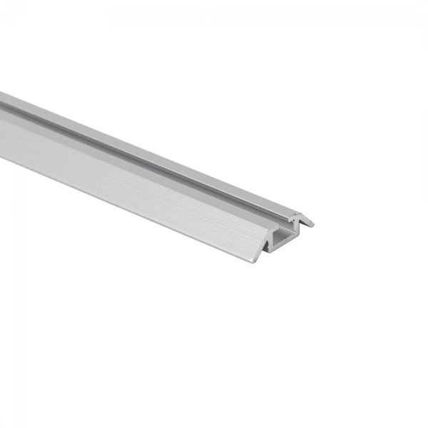 картинка Профиль алюминиевый SENATOR серебро направляющая нижн. L-6000 мм АЛЮТЕХ одинарная от магазина SEFI