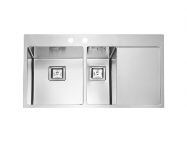 картинка Мойка STYLUX 50 R BRS-90 860X510 правая в компл.с сифоном 1133398 от магазина SEFI