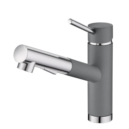 картинка Смеситель для кухни c выдвижной лейкой, EMAR 3012, цвет Алмаз от магазина SEFI