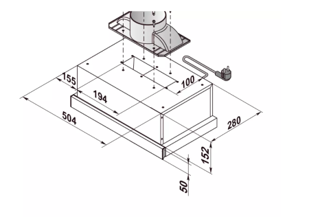 картинка Вытяжка HAIER HVX-T642GB от магазина SEFI