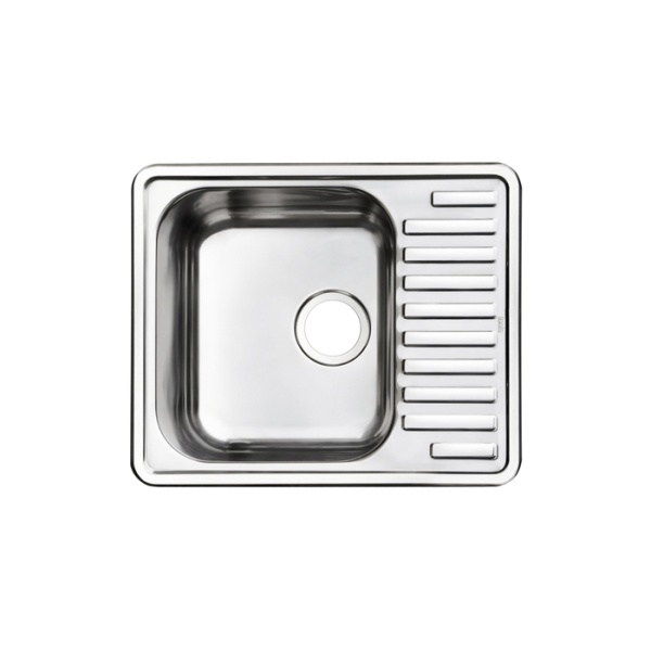 картинка Мойка IDDIS Strit S нерж. сталь, шелк, 585*485, STR58SDi77 от магазина SEFI