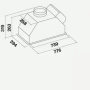 картинка Встраиваемая вытяжка Falmec Gruppo Incasso GREEN TECH 70 от магазина SEFI