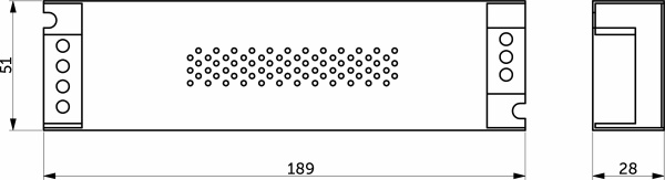 картинка Блок питания Indoor 60W/12V, Pro, AKS от магазина SEFI