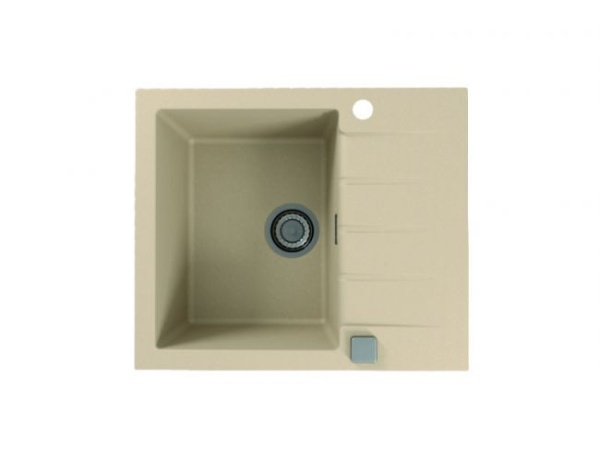 картинка Мойка ALVEUS GRANITAL CADIT 10 TERRA - G22 590 X 500  1X в комплекте с сифоном 1132823, от магазина SEFI