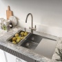 картинка Коландер, нерж. сталь, сатин, 426*231, Китчен Лайн (Kitchen Line), IDDIS, KOL23S0i59 от магазина SEFI