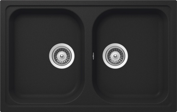картинка Мойка SCHOCK FORMHAUS 80 CRISTALITE оникс от магазина SEFI