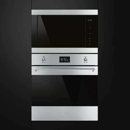 картинка Встраиваемая микроволновая печь Smeg FMI325X от магазина SEFI