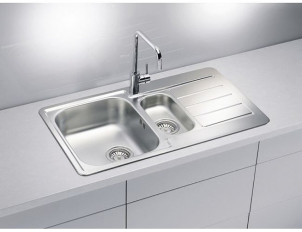 картинка Мойка LINE 70 NAT-90 790X500 в компл. с сифоном 1130555, от магазина SEFI