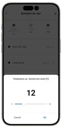 картинка Встраиваемый винный шкаф Dunavox DVH-25.65DB.TO от магазина SEFI