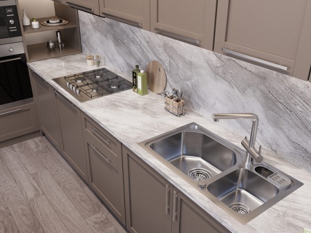 картинка Мойка Oulin H9818, поверхность сатин от магазина SEFI