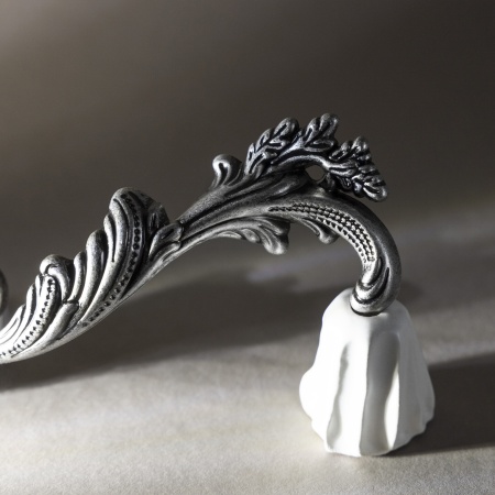 картинка Ручка меб. скоба мет. NATURA 96 античное серебро левая AKS от магазина SEFI