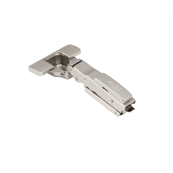 картинка Петля накладная с доводчиком 48мм h0 clip-on AKS PLUS 3D узкая (саморезы, заглушки) от магазина SEFI