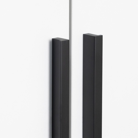 картинка Ручка меб. скоба алюм. PIANO 1056/1200 черный матовый, AKS тип 2 от магазина SEFI