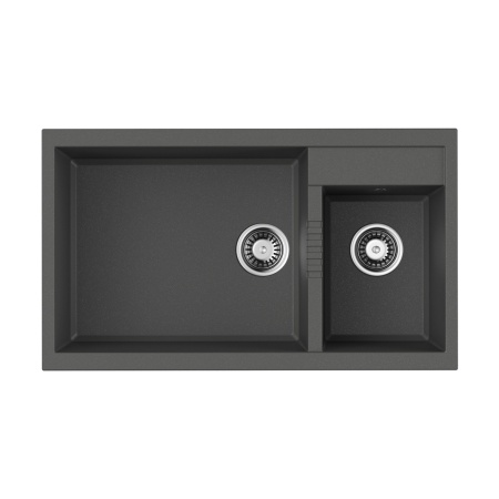 картинка Мойка Omoikiri Tedori 86-2-LB-PL Tetogranit/платина от магазина SEFI