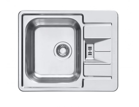 картинка Мойка ALVEUS LINE MAXIM 50 FS SAT 90  615X505 в компл. с сифоном 1127257 от магазина SEFI