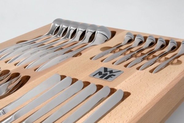 картинка Лоток с комплектом приборов WMF (24 предмета) в шкаф 450 Hettich 464*341*56, ясень от магазина SEFI
