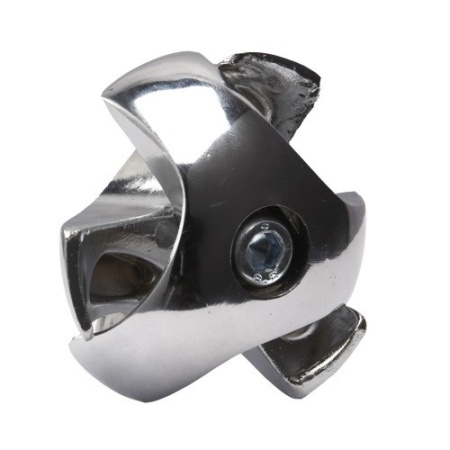 картинка Соединитель 3-х труб d25 (502Р) шарообразный правый, вакуумное хромирование AKS от магазина SEFI