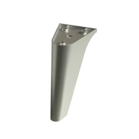 картинка Опора меб. пласт. В-16 h120 металлик AKS от магазина SEFI