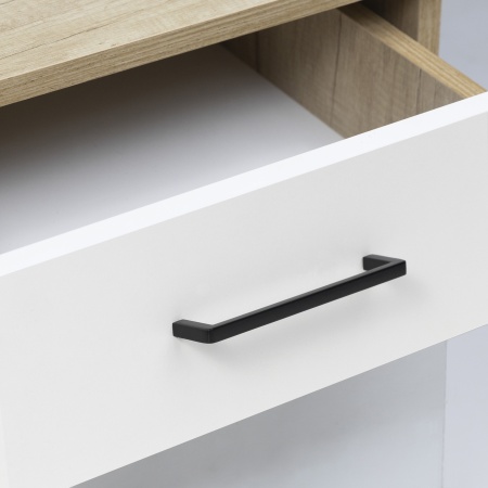 картинка Ручка меб. скоба мет. SKYLINE 160 черный матовый, AKS тип 2 от магазина SEFI