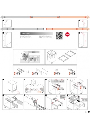 картинка Система выдвижная Cargo Synchro 45 см, 55л от магазина SEFI