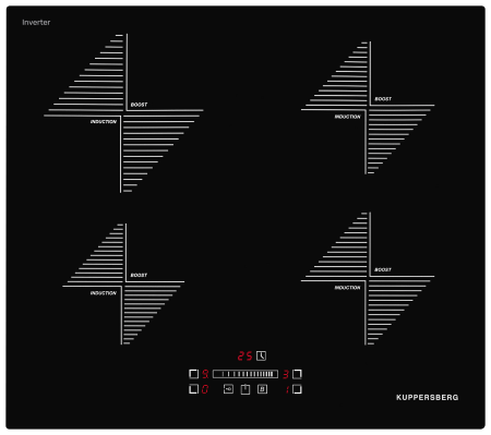 картинка Индукционная варочная панель KUPPERSBERG ICS 606 от магазина SEFI