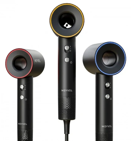 картинка Настенный фен Meyvel MF12-1600 Черный (Black) от магазина SEFI