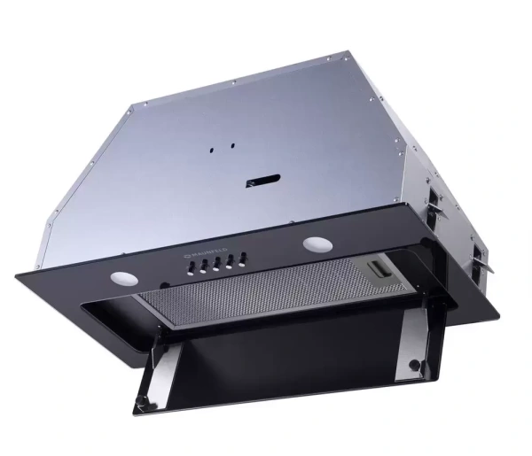 картинка Встраиваемая вытяжка MAUNFELD TRAPEZE 601GG черный от магазина SEFI