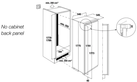 картинка Встраиваемая морозильная камера Kuppersbusch FG 8840.0i от магазина SEFI