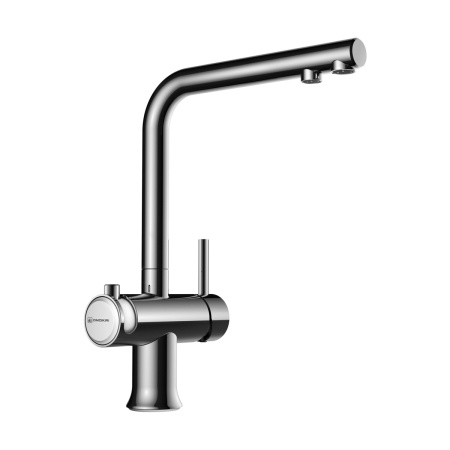 картинка Смеситель Omoikiri Hotaru-CH-WH латунь/хром/белый от магазина SEFI