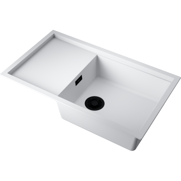 картинка Мойка Omoikiri Sintesi 86-WH Artceramic/белый от магазина SEFI