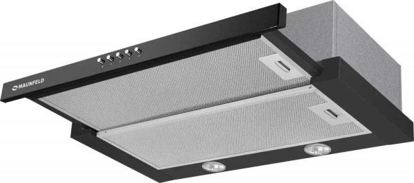 картинка Встраиваемая вытяжка MAUNFELD VSH 60 черный от магазина SEFI