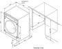 картинка Встраиваемая стиральная машина Korting KWMI 1480 WI от магазина SEFI