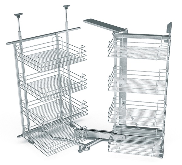 картинка Волшебный уголок Magic-8, металлические корзины Soft-Close, правый от магазина SEFI