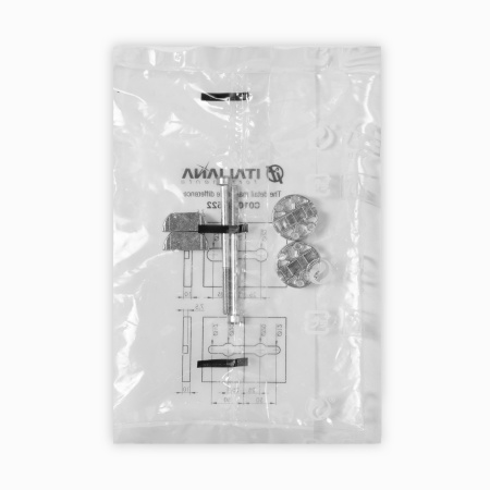 картинка Стяжка для компакт плиты K TOP (1 к-т=2стяжки+2винта+2 ответные планки) Italiana Ferramenta от магазина SEFI