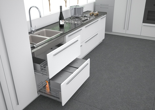 картинка Выдвижная система Lux под мойку от магазина SEFI