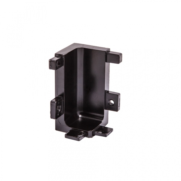 картинка Уголок металлич. внутренний к профилю Gola, L-образный черный 3 AKS от магазина SEFI