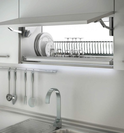 картинка Сушка одноуровневая с поддоном 764*260, нерж. сталь магазин SEFI являющийся официальным дистрибьютором в России  картинка Сушка одноуровневая с поддоном 764*260, нерж. сталь от магазина SEFI