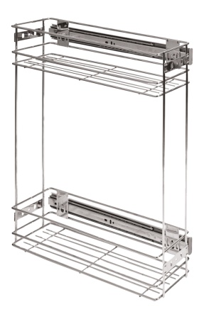 картинка Выдвижная корзина-карго 150 крепл.боковое/универс., хром GRIDLI от магазина SEFI