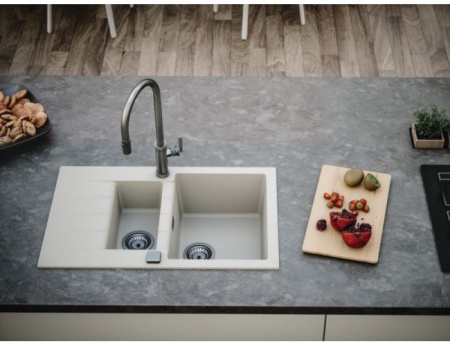 картинка Смеситель для мойки ALVEUS NERINA - PS CHR-BR от магазина SEFI