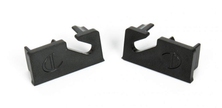 картинка Комплект торцевых заглушек к профилю Domus Line Blade-In, черный от магазина SEFI