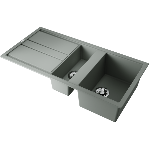 картинка Мойка Omoikiri Kitagawa 100-2-WG Artceramic/wind green от магазина SEFI