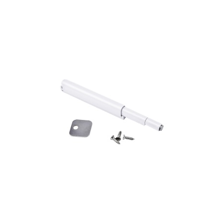 картинка Механизм push-to-open наконечник магнитный накладной белый AKS от магазина SEFI