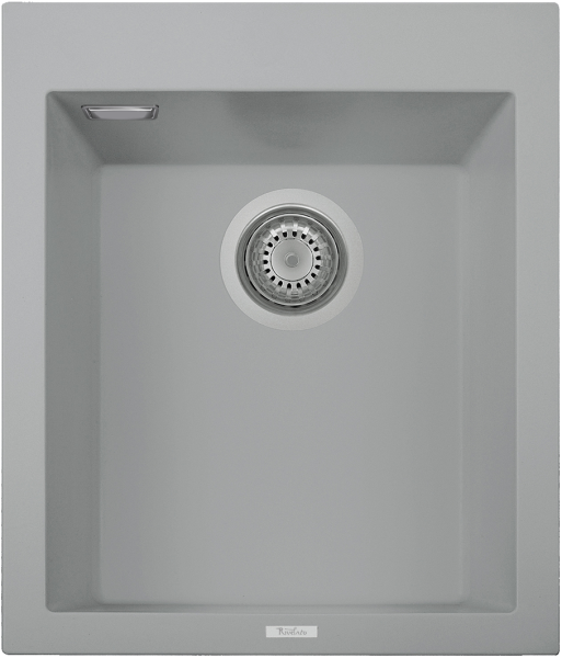 картинка Мойка Rivelato ZENO 4150 1-чаш 410*500 Серый 803 от магазина SEFI