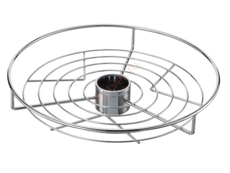 картинка Корзина на трубу d50 центральная d350, хром AKS от магазина SEFI