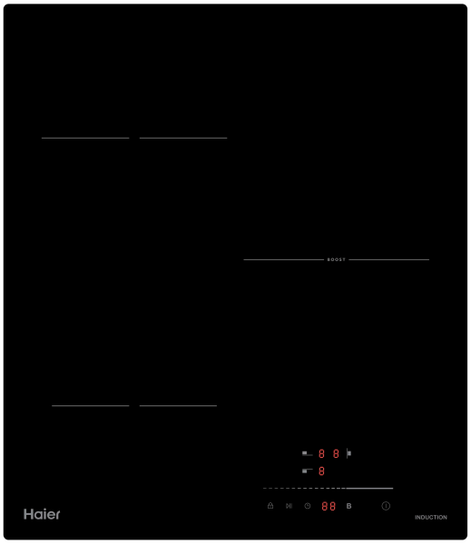 картинка Индукционная варочная панель HAIER HHK-Y53TTB от магазина SEFI