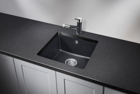 картинка Мойка Granula 4451, шварц (черный металлик), кварц от магазина SEFI